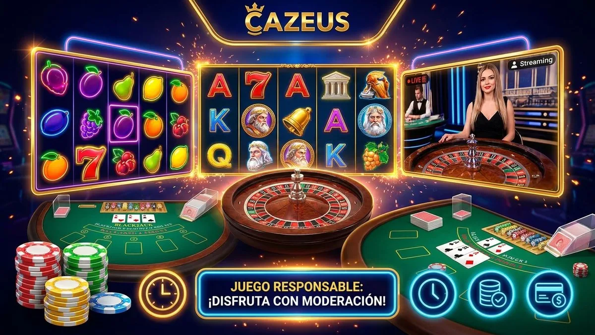 Juegos de casino en Cazeus